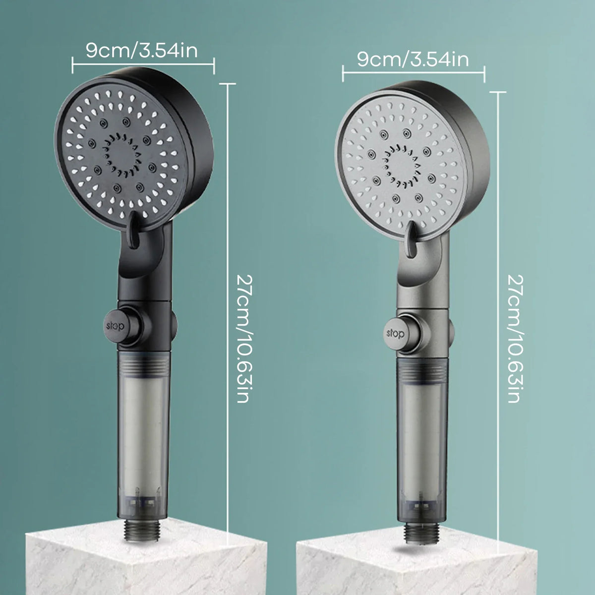 Handheld Shower Head – High Pressure & Water Saving