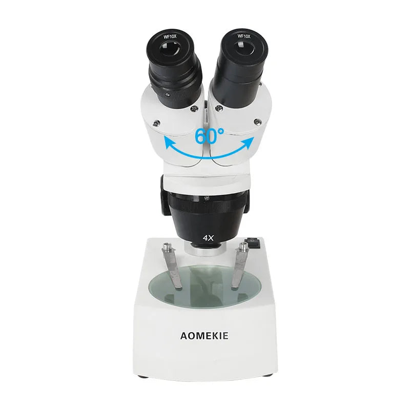 Binocular Stereo Microscope Up to 500x – Lab, Gems & Electronics