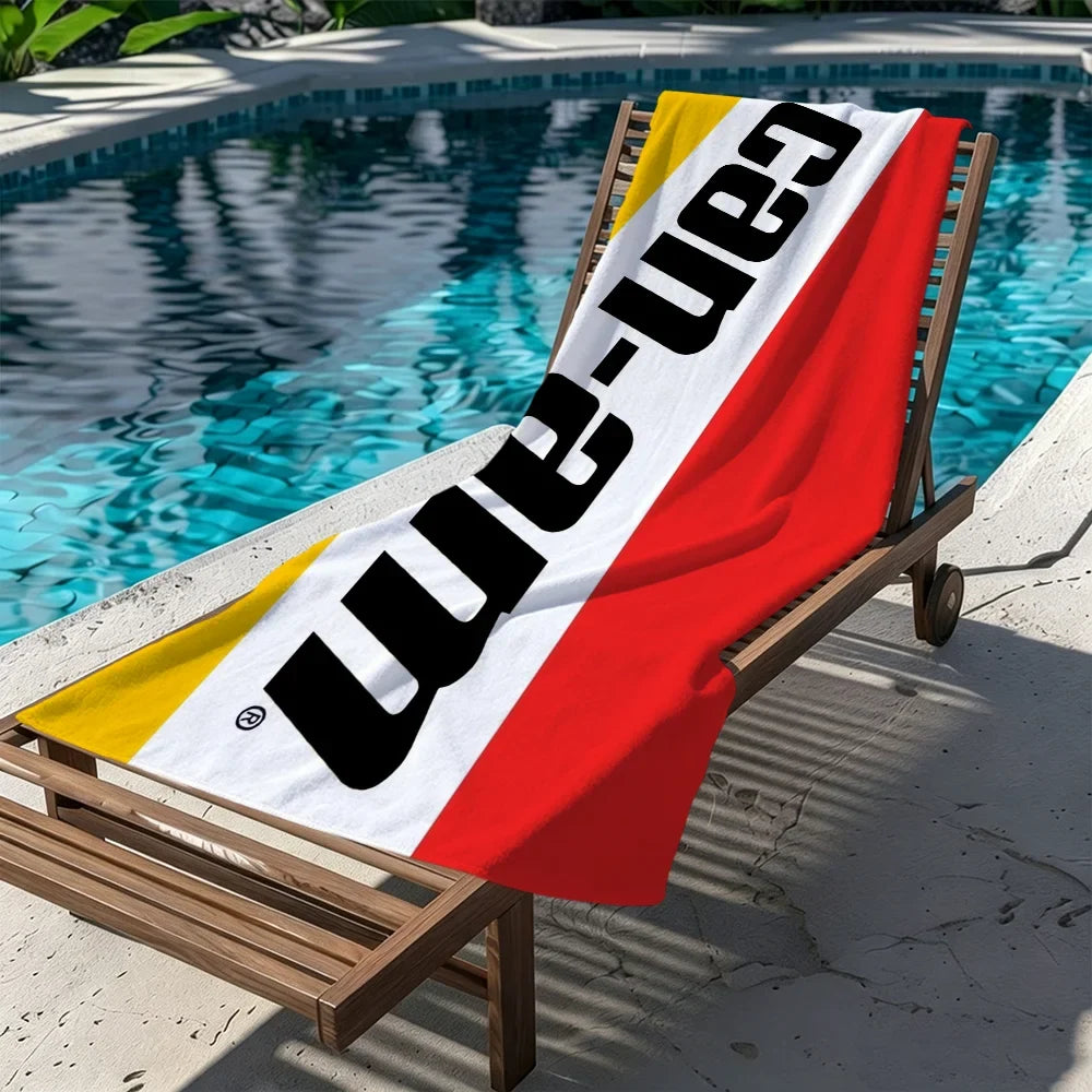 Can-Am BRP Logo Quick-Dry Beach Towel | Soft Sports Towel