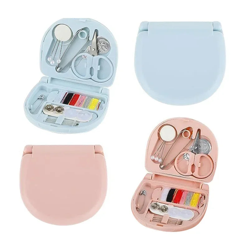 Portable Handheld Sewing Kit – Mini Travel Machine & Tools