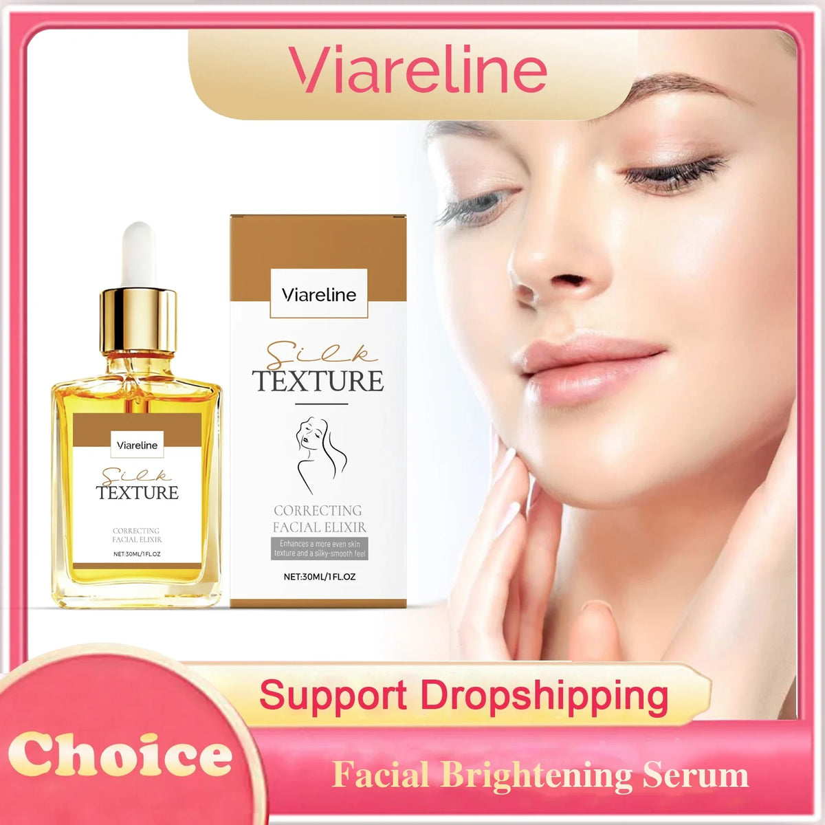 Viareline Brightening Face Serum – Dark Spot & Glow 30ml