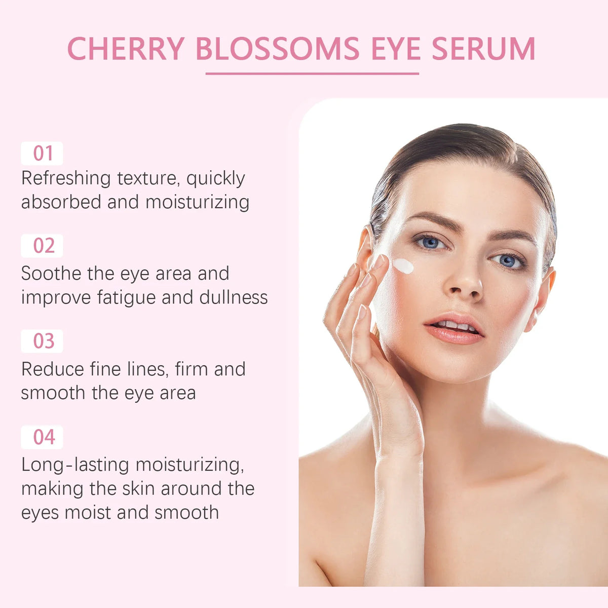 Sakura Eye Serum – Dark Circles, Puffiness & Wrinkle Cream