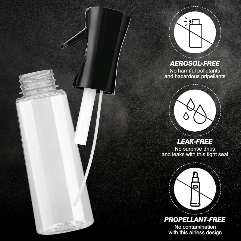 300ml Ultra Fine Continuous Mist Spray Bottle | Hair & Cleaning