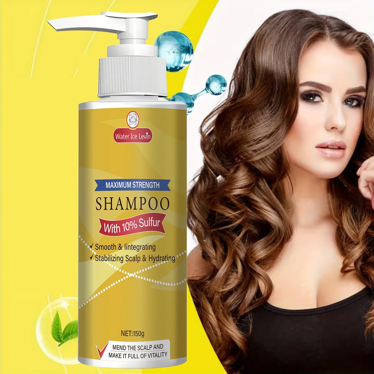 10% Sulfur Shampoo – Scalp Smoothing & Hydrating | All Hair
