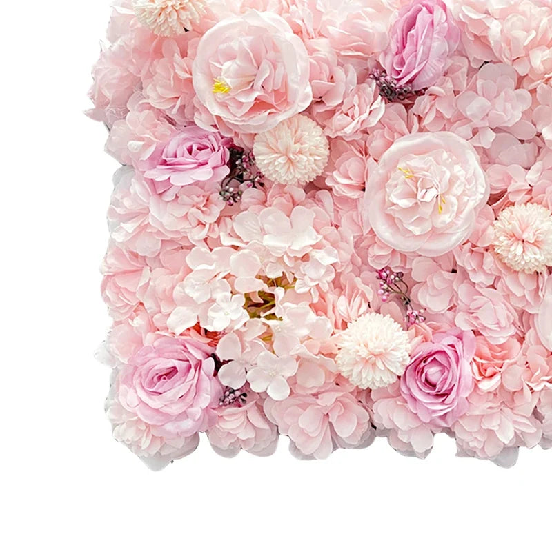 Silk Rose 3D Flower Wall Panel | Wedding & Party Backdrop