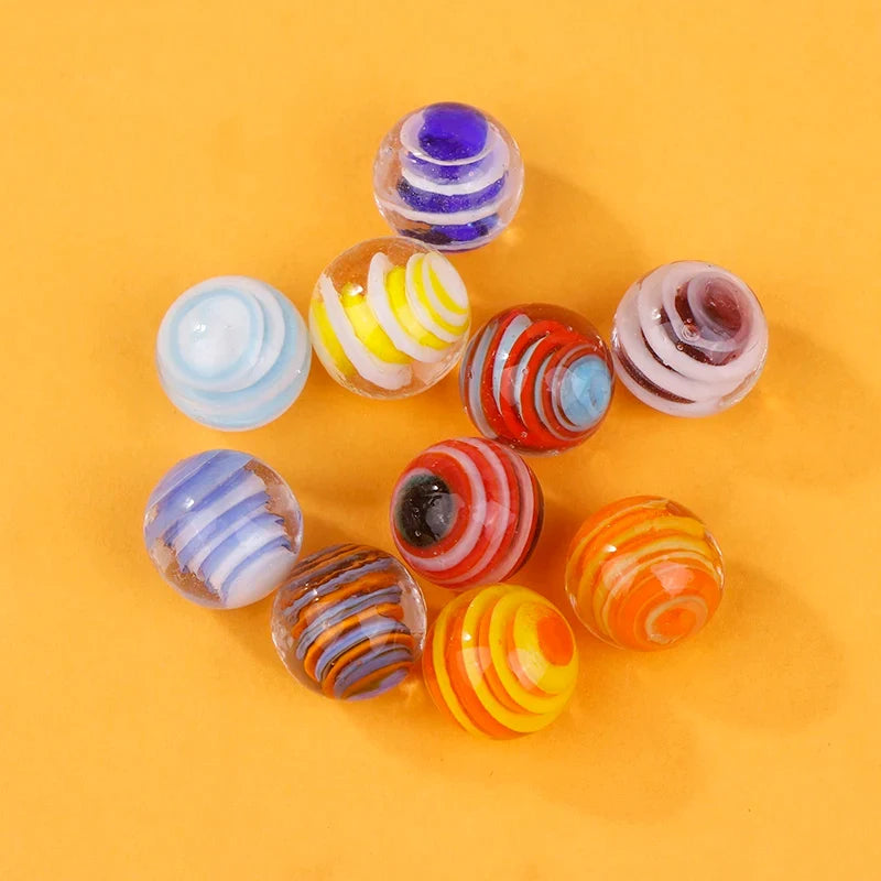 16mm Crystal Glass Marbles 10pcs – Vase Filler & Home Décor Balls