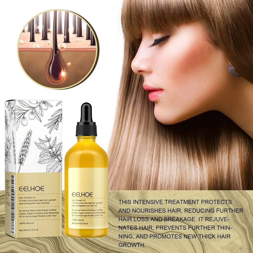 EELHOE Rosemary Essential Oil – Hair Growth & Scalp Care 60ml
