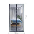 Magnetic Auto-Close Mosquito Screen Door Mesh Curtain