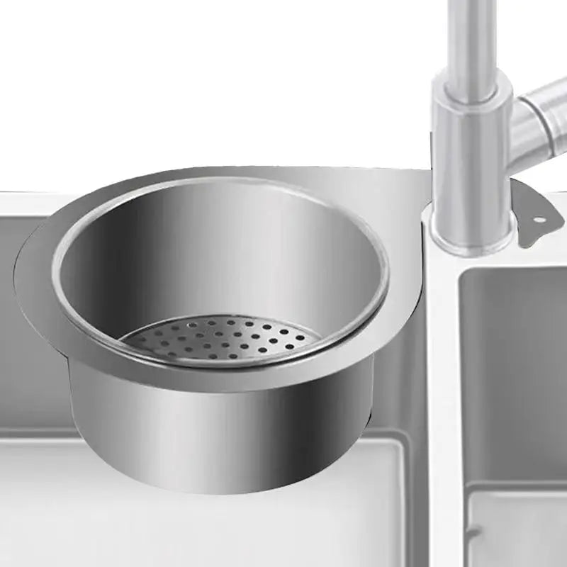Basket Swan Drain Rack Stainless Steel Sink Food Catcher Kitchen