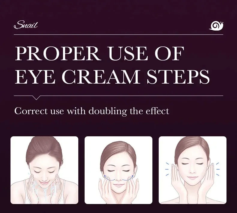 Snail Collagen Eye Cream – Firming & Moisturizing Eye Care