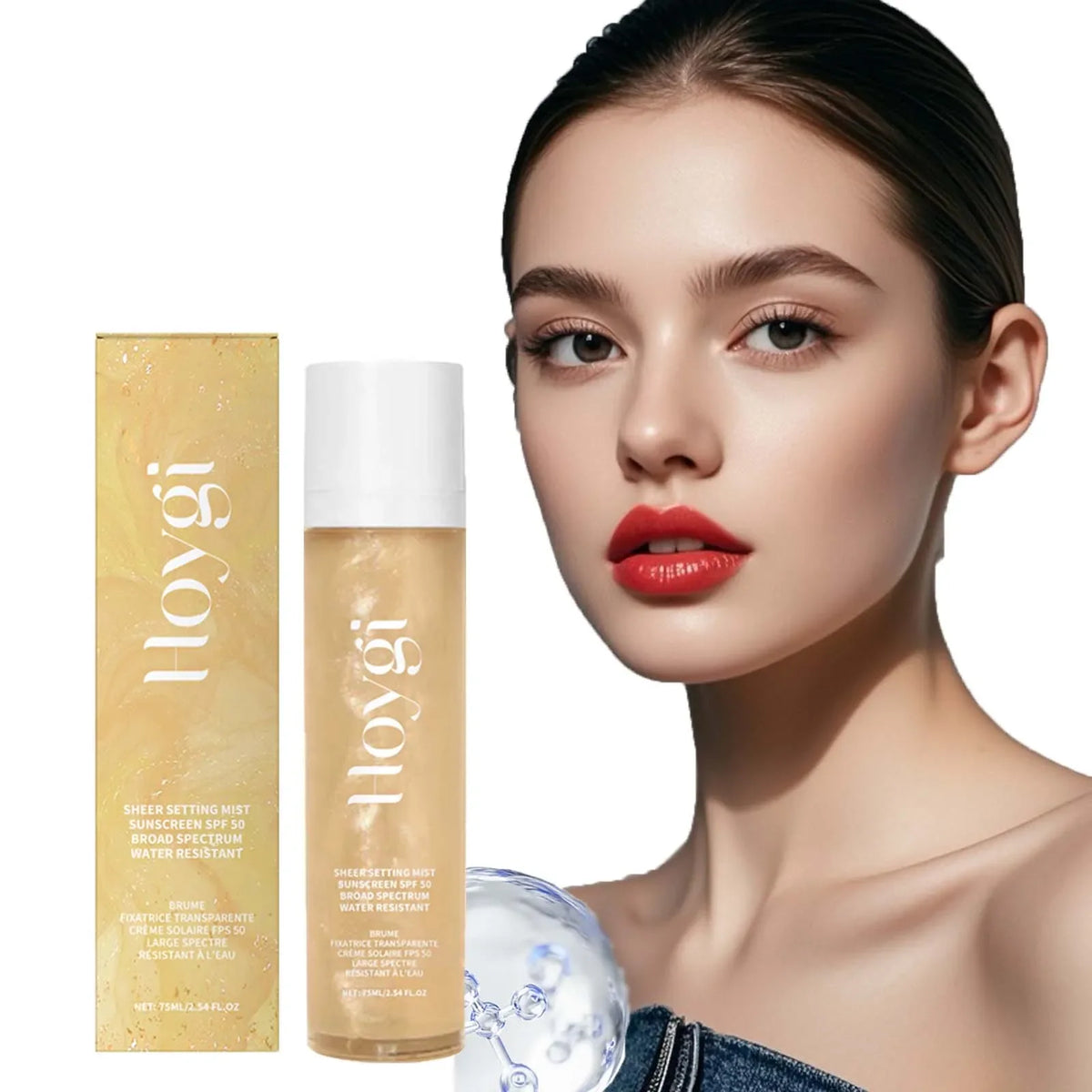Hoygi SPF 50+ Makeup Setting Spray – Oil Control & UV Shield