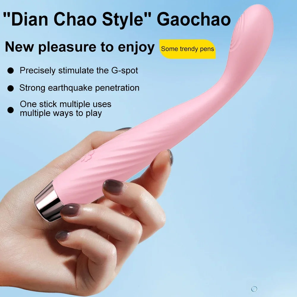 Powerful G-spot Finger Vibrator Female Thrusting Vagina Massager