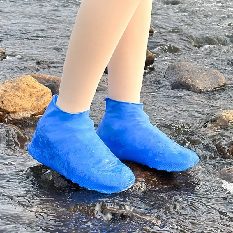 Latex Waterproof Rain Boot Covers – Non-Slip & Reusable