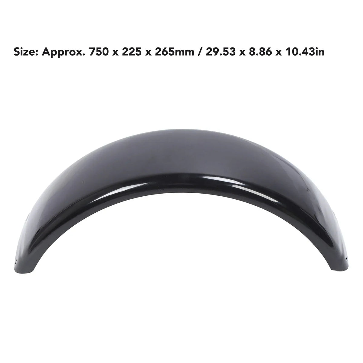 Metal Trailer Mudguard – Impact-Proof, Fits 14" & 15" Wheels