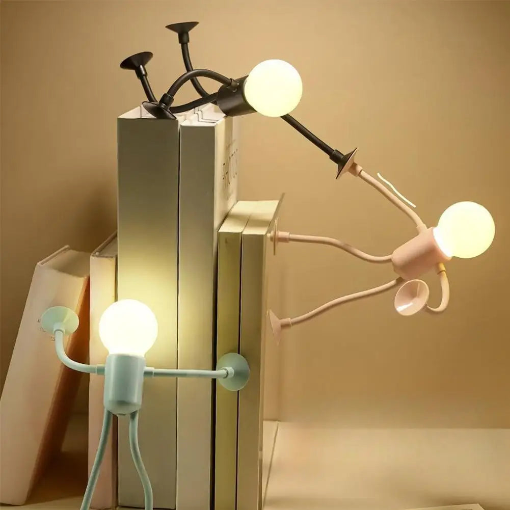 Sportsman Night Light – Poseable Novelty Desk Lamp with Suction Cup