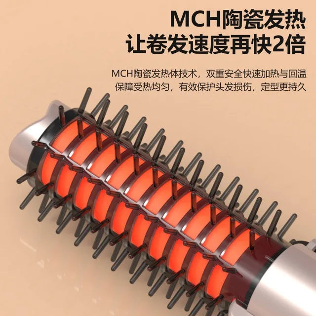2-in-1 Wireless Hair Straightener Comb & Dryer – Negative Ion