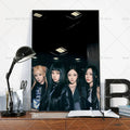 Aespa Kpop Girl Group Poster – Self-Adhesive Waterproof Wall Sticker