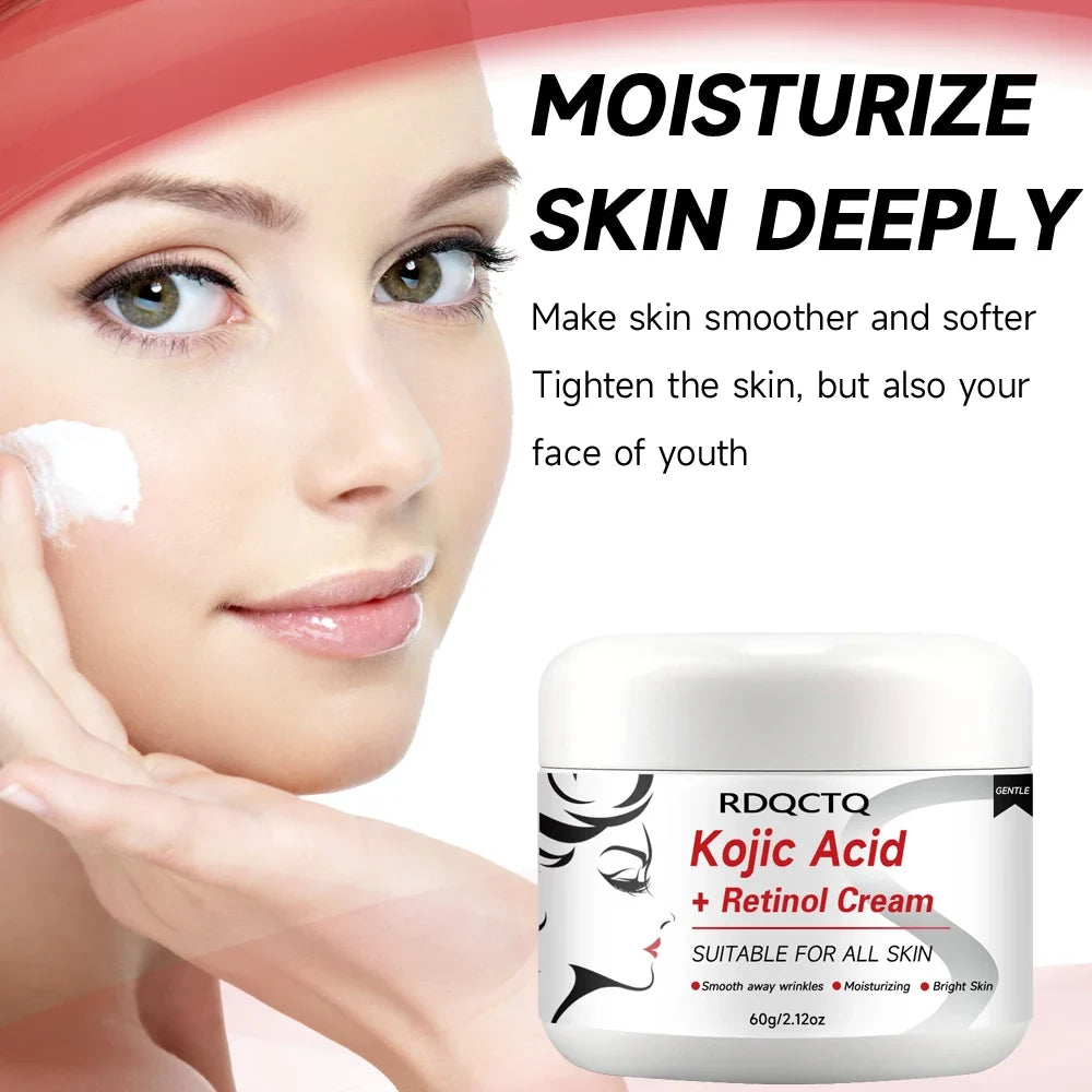 Kojic Acid & Retinol Face Cream | Daily Moisturizer 30/60g