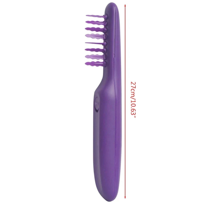 Electric Detangling Brush – Rotating Comb for Wet & Dry Hair