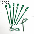 Reusable Leaf Garden Zip Ties – Nylon Plant Support Straps
