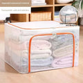 Large Transparent Clothes Storage Box | Wardrobe Organizer