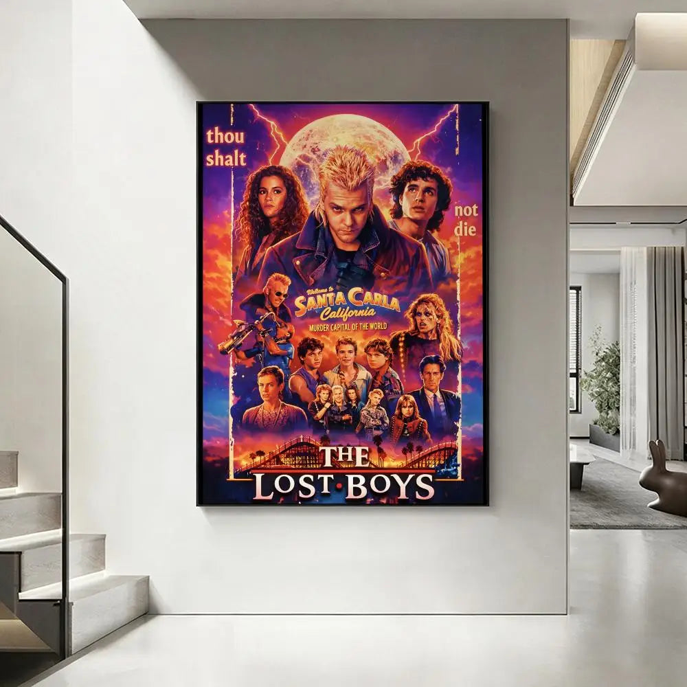 The Lost Boys Movie Poster – HD Art Wall Decor Print