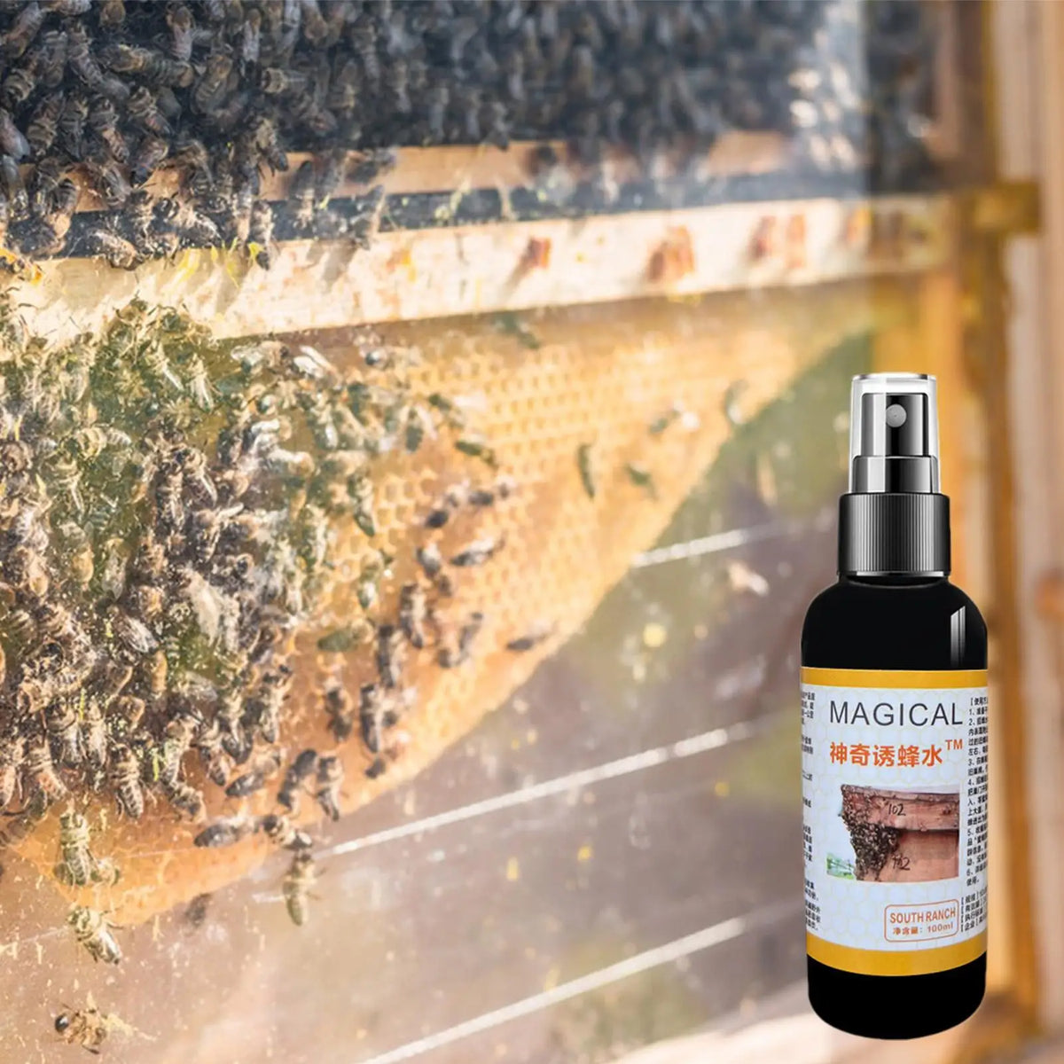100ml Bee Attractant Spray – Wood Bee Trap Lure All Seasons