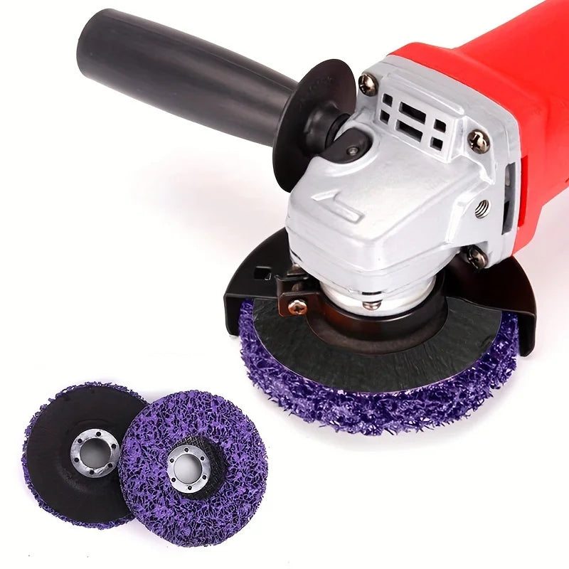 SLADE 100mm Coral Poly Strip Disc – Rust & Paint Remover Wheel