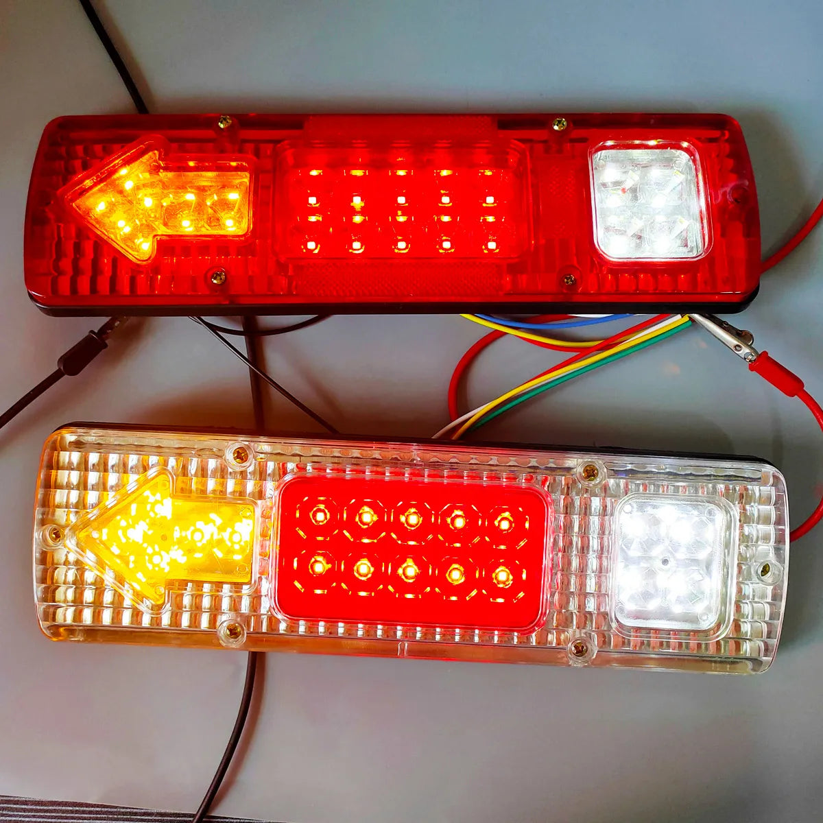 2-Pack LED Truck Tail Light Bar – Trailer, RV & Boat Lamp