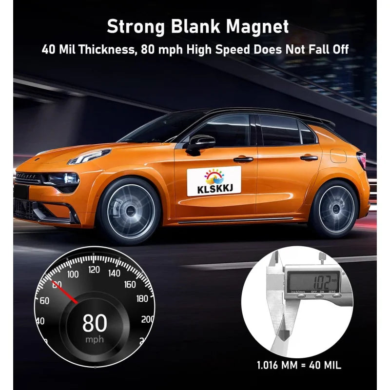 Custom Magnetic Car Signs & Vinyl Stickers – Design Your Own