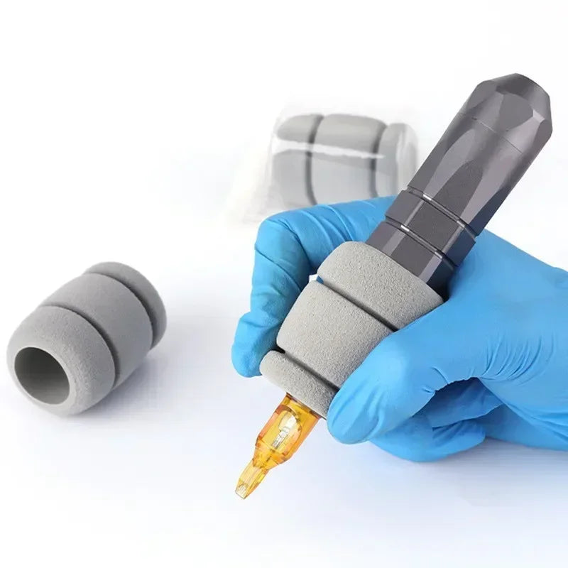 Tattoo Machine Handle Set – Anti-Slip Sponge Grip, 6 Sets