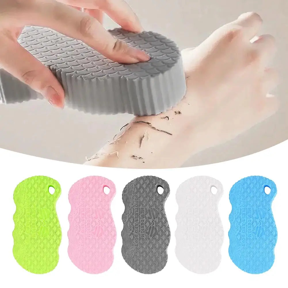 SADOER Exfoliating Bath Sponge Scrubber for Adults & Baby