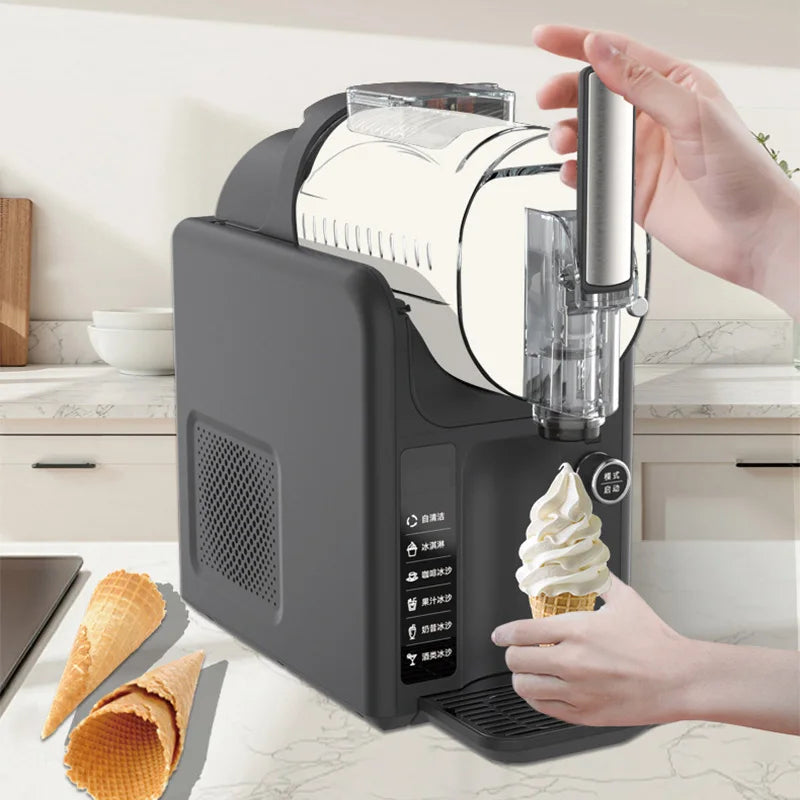 2-in-1 Soft-Serve Ice Cream & Smoothie Maker 2L 185W 220V