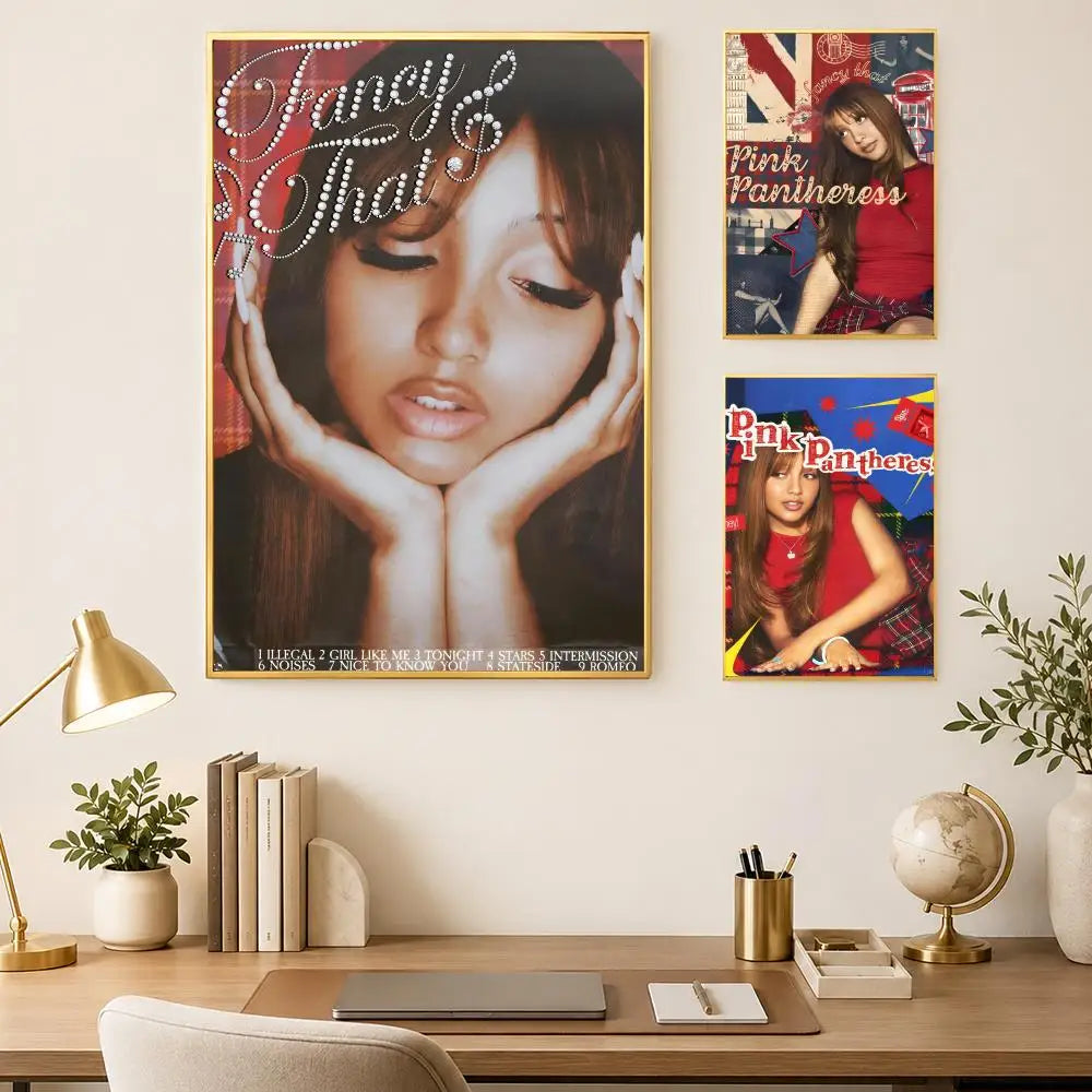 PinkPantheress HD PVC Wall Art Poster – Self-Stick Home Decor