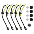 9 Petrol Filter Hose Seal Fuel Brush Lawn Mower Garden Tool Parts
