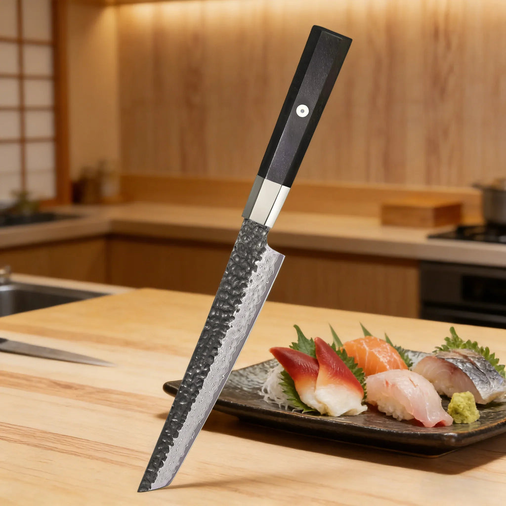 67-Layer Damascus Steel Sashimi & Fish Fillet Knife