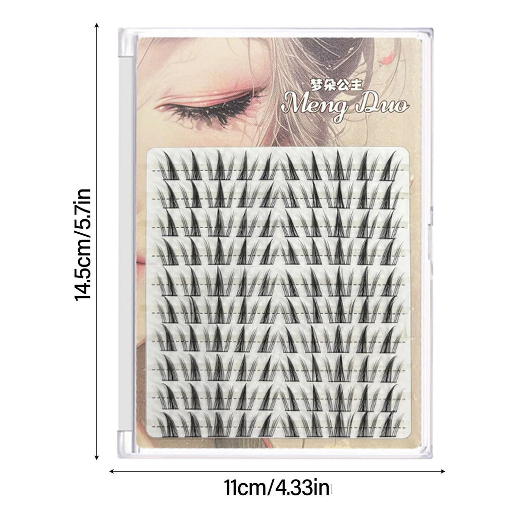 DIY Cluster False Eyelashes | Individual Lash Extensions Bundles