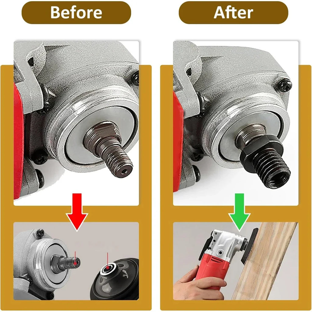 Angle Grinder Thread Adapter M10 to M14/M16 Quick Change
