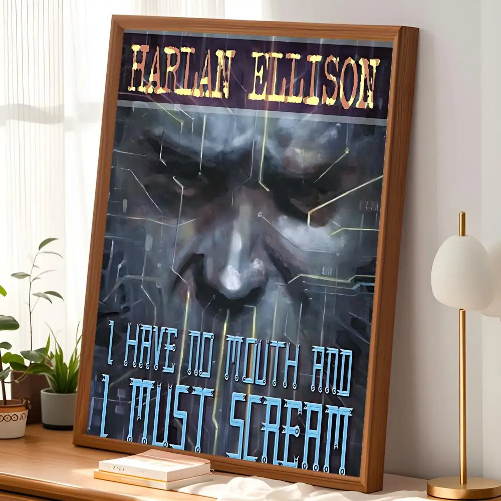 I Have No Mouth and I Must Scream Poster – Self-Stick Wall Art