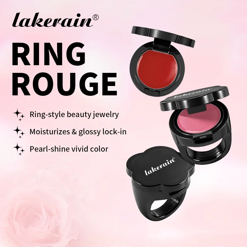 Ring Lipstick Lip & Cheek Color – Jewelry Design, 4 Shades