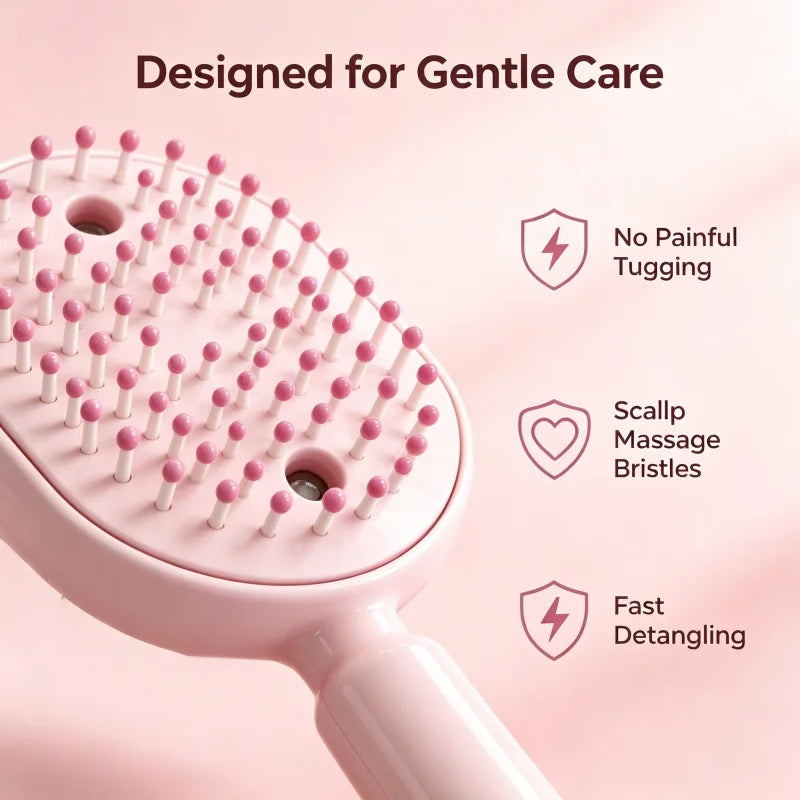Electric Red Light Scalp Massager Comb | Hair Growth Brush