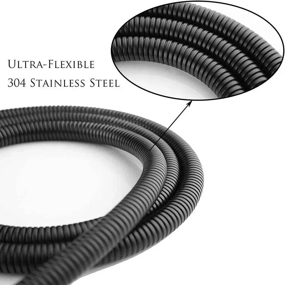 Flexible Stainless Steel Shower Hose 1.5m 2m 3m | Multi-Finish