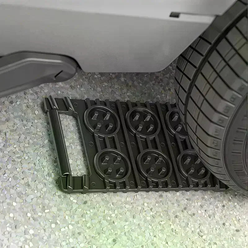 Car Tire Emergency Anti-skid Board Recovery Tracks Traction Mat Snow
