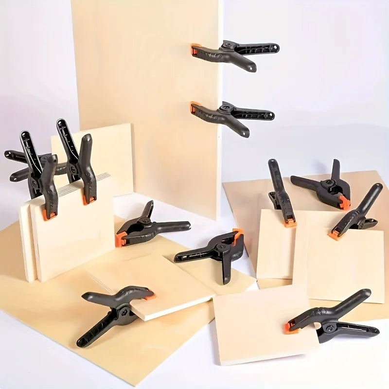 Heavy-duty Plastic Spring Clips 3-Inch Mini Background Clamps Crafts