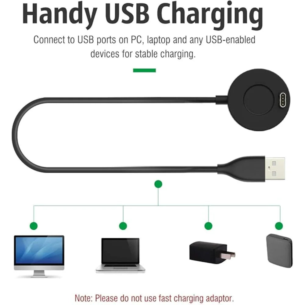 Garmin Smartwatch USB Charger – Forerunner, Fenix & Vivoactive