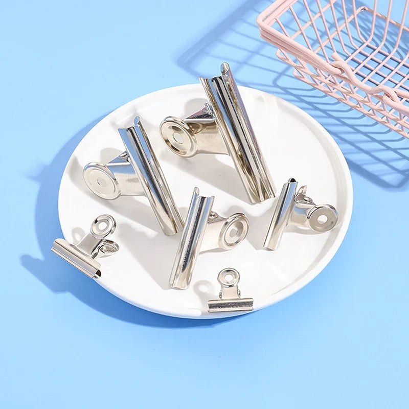10-Pack Stainless Steel Food Bag Sealing Clips – Airtight & Reusable