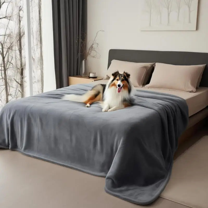 Waterproof Pet Blanket & Couch Protector | Fleece Throw for Dogs