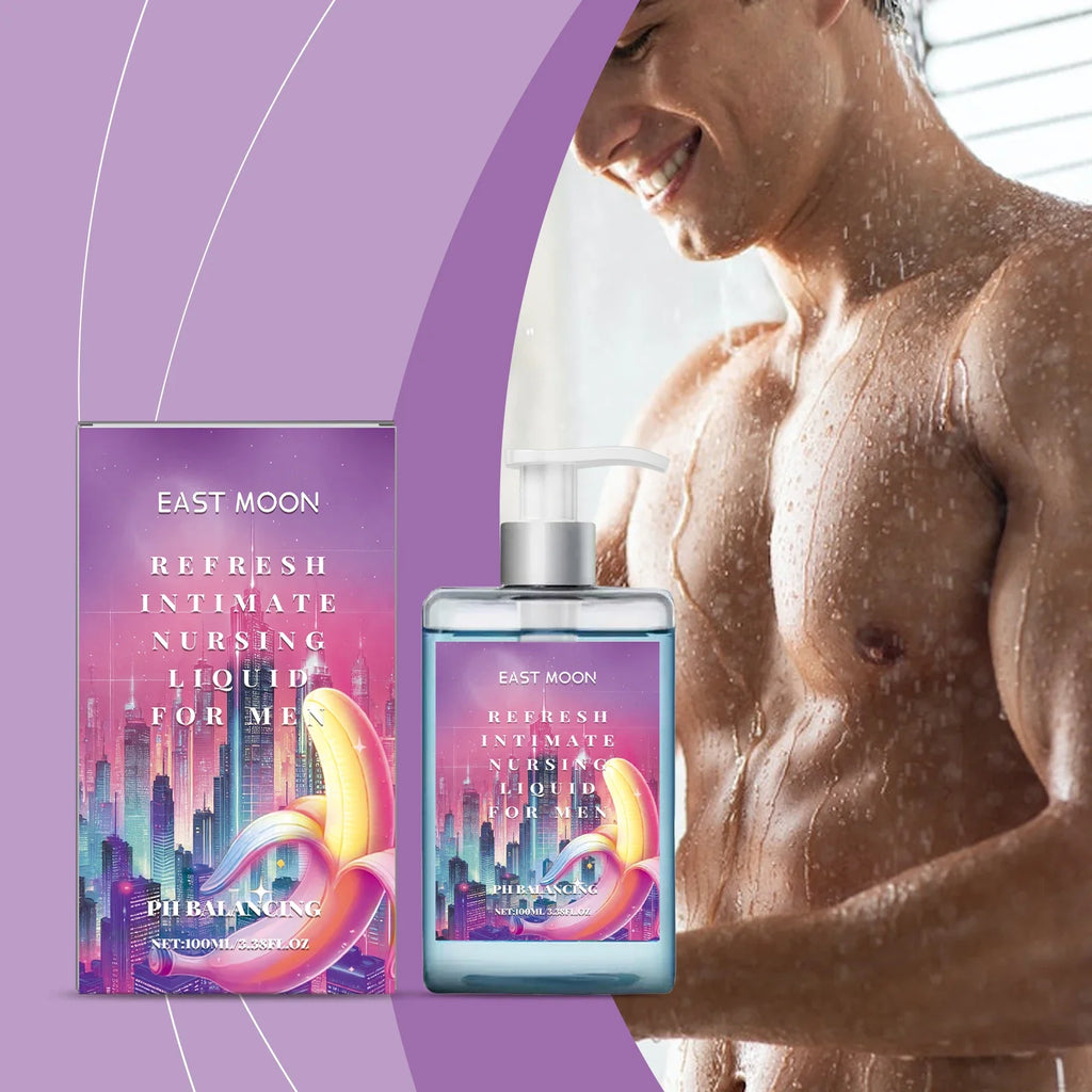 East Moon Men's Body Wash – Deep Cleansing & Soothing Shower Gel