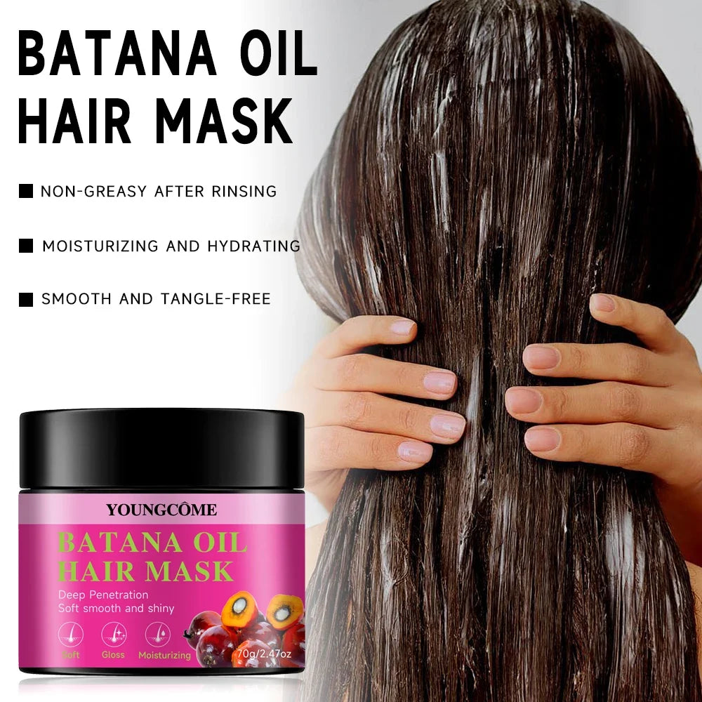 Batana Oil Hair Mask – Deep Hydration & Shine | All Hair Types