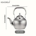 KEMORELA Stainless Steel Tea Kettle with Filter | 1.2–2L